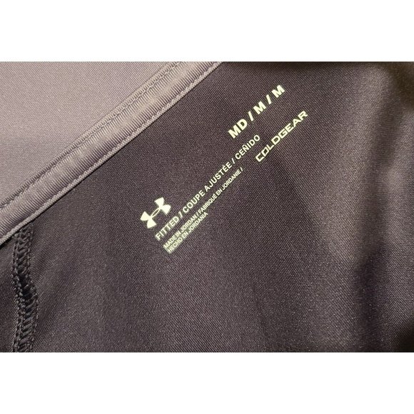 Under Armour ColdGear Armour 1/2 Zip Color Block Nocturne Purple Women's  Size M - Picture 3 of 12
